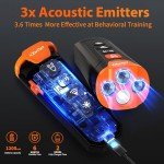 Ultrasonic Dog Bark Deterrent with Flashlight