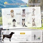 Aosom 2-in-1 Dog Bike Trailer and Stroller