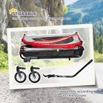 2-in-1 Pet Bike Trailer and Dog Stroller