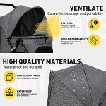 Folding Pet Stroller for Small Dogs and Cats