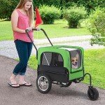 Dog Stroller and Bike Trailer for Medium Dogs