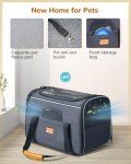Soft-Sided Pet Carrier for Dogs and Cats