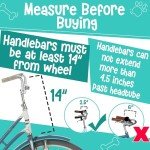 Soft-Sided Dog Bike Basket with Safety Leashes