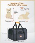 Soft-Sided Pet Carrier for Dogs and Cats