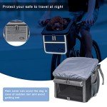 Soft-Sided Dog Bike Basket Carrier for Small Pets