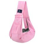 CUBY Reversible Pet Sling Carrier for Puppies & Cats