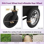 Dog Stroller and Bike Trailer for Medium Dogs