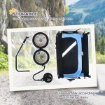 Aosom 2-in-1 Small Dog Bike Trailer & Stroller