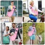CUBY Reversible Pet Sling Carrier for Puppies & Cats