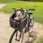 Soft-Sided Dog Bike Basket with Safety Leashes