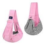 CUBY Reversible Pet Sling Carrier for Puppies & Cats