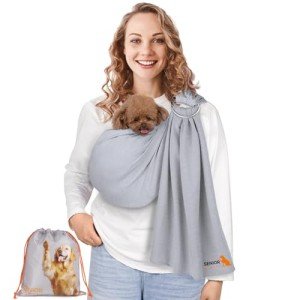 Puppy Sling Carrier for Small Dogs & Cats