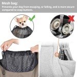 CUBY Hands-Free Pet Sling Carrier - Khaki