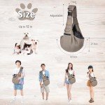 CUBY Hands-Free Pet Sling Carrier - Khaki