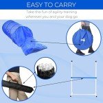 Agility Training Course Set for Dogs - 7pc