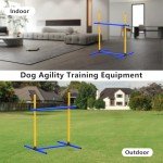 Dog Agility Training Set with Hurdles and Bag