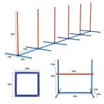 IKARE 4 Piece Dog Agility Training Kit