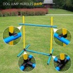 Dog Agility Training Set with Hurdles and Bag