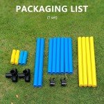 Dog Agility Training Set with Hurdles and Bag