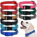 Adjustable Soft Nylon Dog Collar Set for Puppies