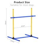 Dog Agility Training Set with Hurdles and Bag