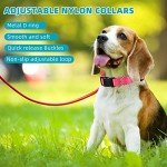 Adjustable Soft Nylon Dog Collar Set for Puppies