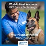 GPS Wireless Dog Fence & Tracking Collar for Medium & Large Dogs