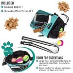 PetAmi Dog Treat Pouch with Poop Bag Dispenser