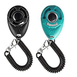 Dog Training Clickers with Wrist Strap - 2 Pack