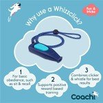 2-in-1 Clicker and Whistle for Dog Training