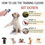 Dog Training Clickers with Wrist Strap - 2 Pack