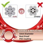 20FT Dog Tie Out Stake & Run Cable