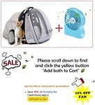 Expandable Pet Backpack for Cats and Small Dogs