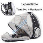 Expandable Pet Backpack Carrier with Bubble Window