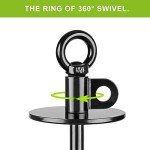 Heavy-Duty 15-Inch Dog Tie Out Stake