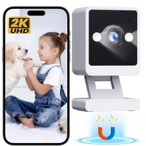 Indoor Camera for Pets with 2-Way Audio
