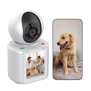 2-Way Video Dog Camera with 360° View