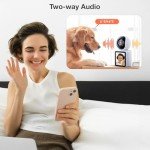 2-Way Video Dog Camera with 360° View