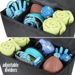 Dog Car Seat Extender with Storage for Large Dogs