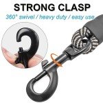 Mycicy 18 Inch Padded Dog Leash for Training