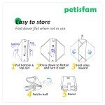 Portable Travel Litter Box for Cats with Lid