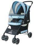 Lightweight 4-Wheel Pet Stroller for Small Dogs