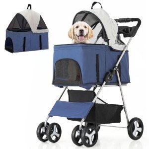 MoNiBloom 3-in-1 Pet Stroller and Carrier