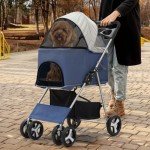 MoNiBloom 3-in-1 Pet Stroller and Carrier