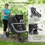 Medium/Large Dog Stroller - One-Click Folding
