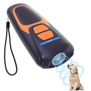 Ultrasonic Dog Bark Deterrent Device - Rechargeable