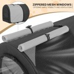 MoNiBloom Double Dog Stroller with Detachable Bags