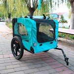 HomVent Dog Bike Trailer for Small & Large Dogs