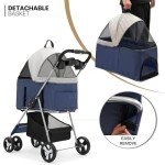MoNiBloom 3-in-1 Pet Stroller and Carrier