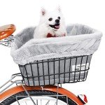 Soft Dog Bike Basket Liner - Easy Installation